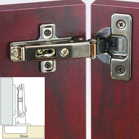 Made4Mattress 105 Blind Corner Soft Close Dowel Hinge - Titanium MA1554894